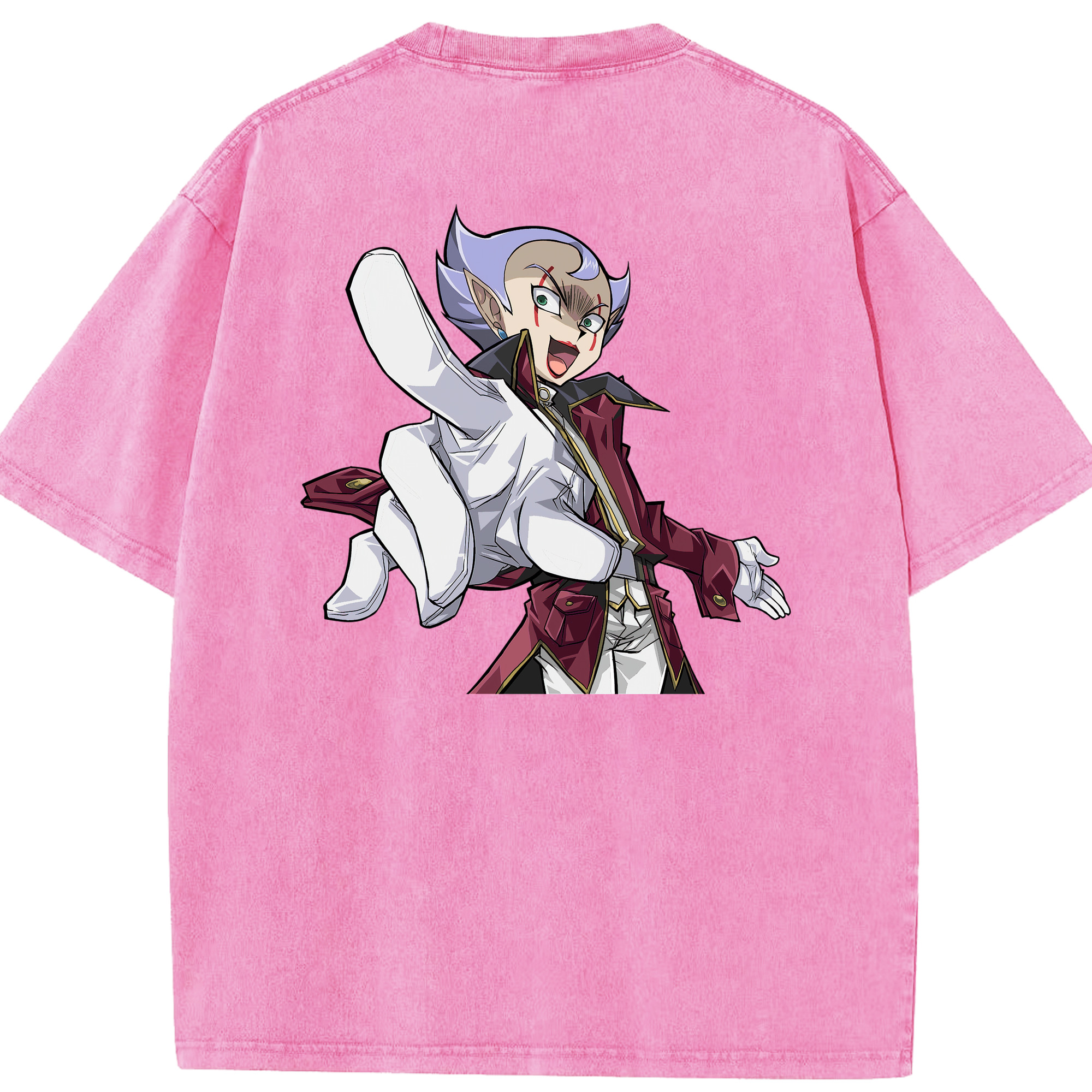 （画像用） 遊☆戯☆王 Yu-Gi-Oh! 綿100% ヴィンテージ風 半袖Tシャツ（背面プリント）